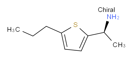 (1S)-1-(5-propylthiophen-2-yl)ethan-1-amine