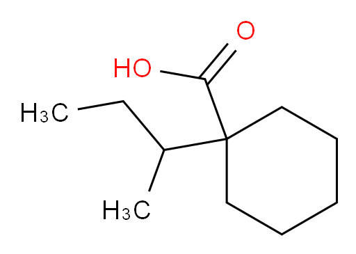 1-(butan-2-yl)cyclohexane-1-carboxylic acid