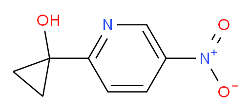 1-(5-nitropyridin-2-yl)cyclopropan-1-ol