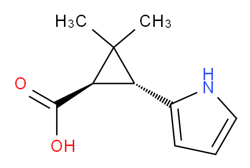 rac-(1R,3R)-2,2-dimethyl-3-(1H-pyrrol-2-yl)cyclopropane-1-carboxylic acid