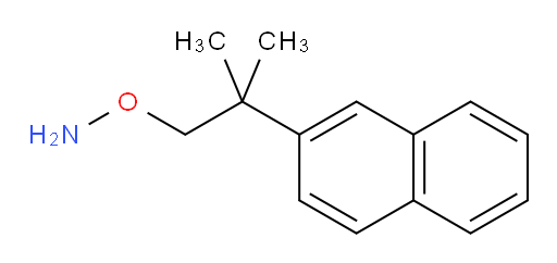 O-[2-methyl-2-(naphthalen-2-yl)propyl]hydroxylamine
