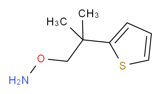O-[2-methyl-2-(thiophen-2-yl)propyl]hydroxylamine