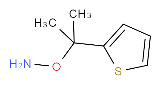 O-[2-(thiophen-2-yl)propan-2-yl]hydroxylamine