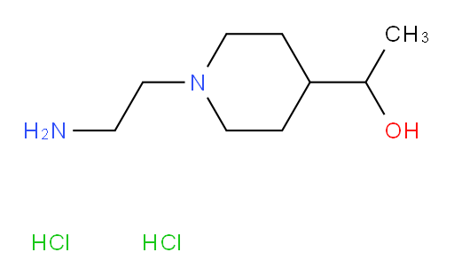 1-[1-(2-aminoethyl)piperidin-4-yl]ethan-1-ol dihydrochloride