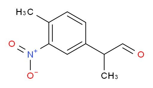 2-(4-methyl-3-nitrophenyl)propanal