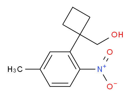 [1-(5-methyl-2-nitrophenyl)cyclobutyl]methanol