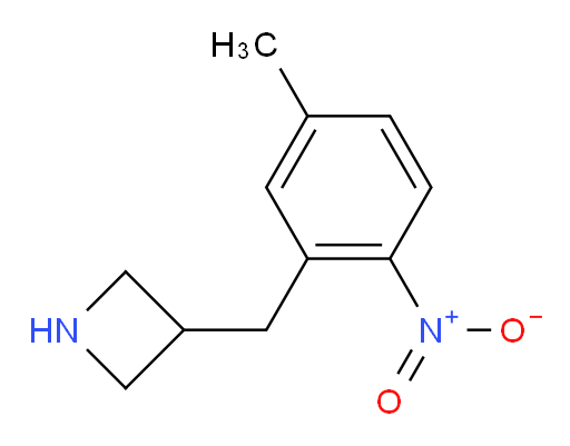 3-[(5-methyl-2-nitrophenyl)methyl]azetidine