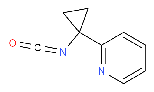 2-(1-isocyanatocyclopropyl)pyridine