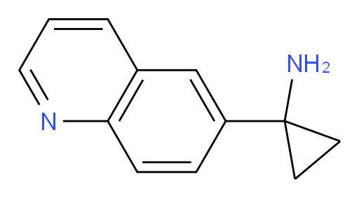 1-(quinolin-6-yl)cyclopropan-1-amine