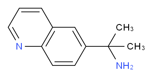 2-(quinolin-6-yl)propan-2-amine