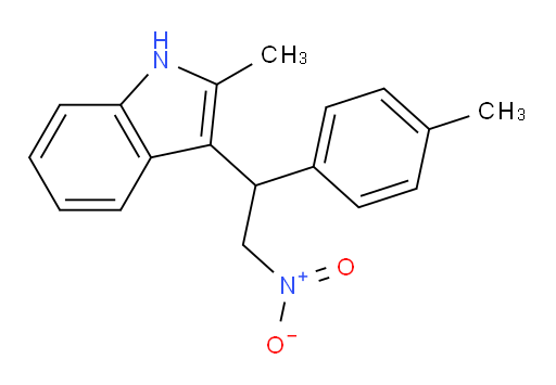 2-methyl-3-[1-(4-methylphenyl)-2-nitroethyl]-1H-indole