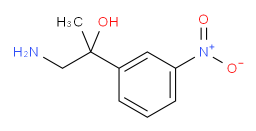 1-amino-2-(3-nitrophenyl)propan-2-ol