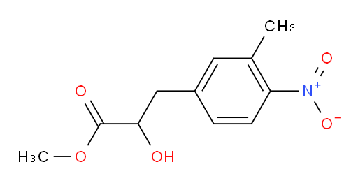 methyl 2-hydroxy-3-(3-methyl-4-nitrophenyl)propanoate