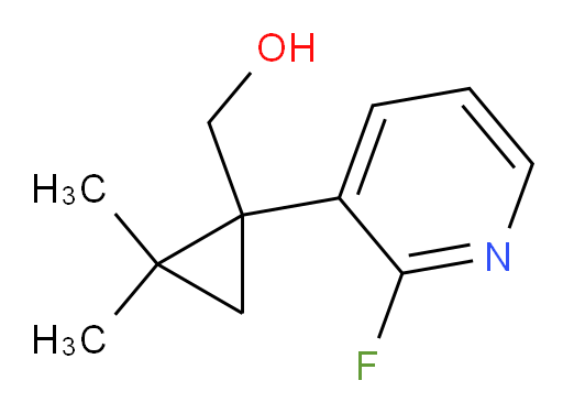 [1-(2-fluoropyridin-3-yl)-2,2-dimethylcyclopropyl]methanol