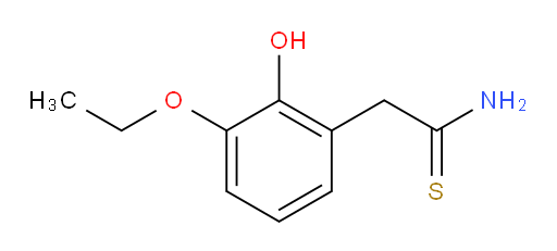 2-(3-ethoxy-2-hydroxyphenyl)ethanethioamide