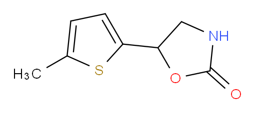 5-(5-methylthiophen-2-yl)-1,3-oxazolidin-2-one