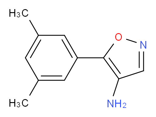 5-(3,5-dimethylphenyl)-1,2-oxazol-4-amine