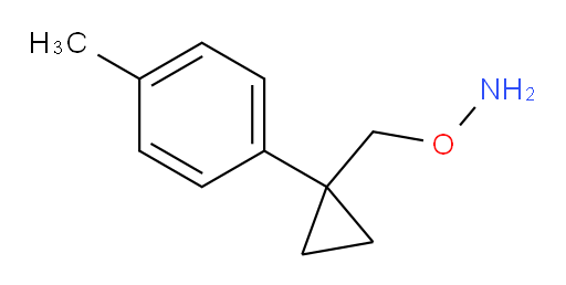 O-{[1-(4-methylphenyl)cyclopropyl]methyl}hydroxylamine