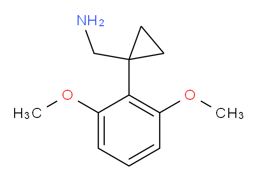 [1-(2,6-dimethoxyphenyl)cyclopropyl]methanamine