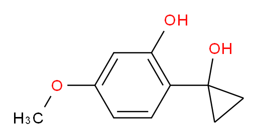 2-(1-hydroxycyclopropyl)-5-methoxyphenol