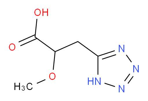 2-methoxy-3-(1H-1,2,3,4-tetrazol-5-yl)propanoic acid
