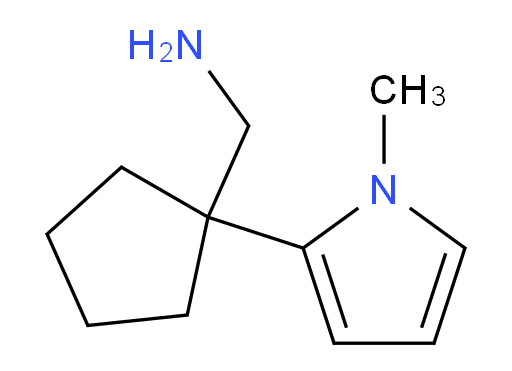 [1-(1-methyl-1H-pyrrol-2-yl)cyclopentyl]methanamine