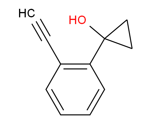 1-(2-ethynylphenyl)cyclopropan-1-ol