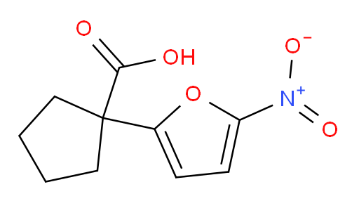 1-(5-nitrofuran-2-yl)cyclopentane-1-carboxylic acid