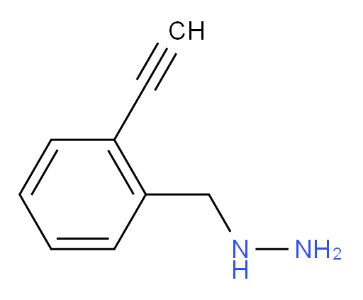 [(2-ethynylphenyl)methyl]hydrazine