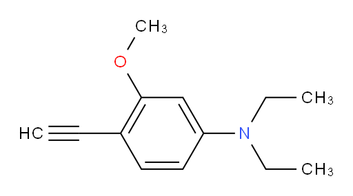 N,N-diethyl-4-ethynyl-3-methoxyaniline