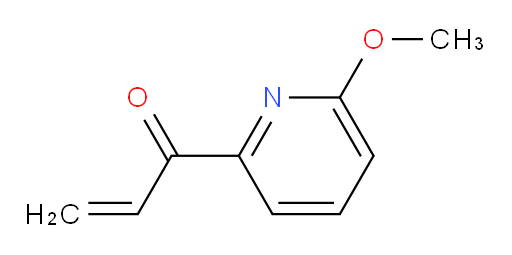 1-(6-methoxypyridin-2-yl)prop-2-en-1-one