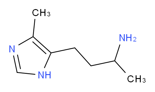 4-(4-methyl-1H-imidazol-5-yl)butan-2-amine