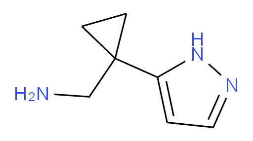 [1-(1H-pyrazol-5-yl)cyclopropyl]methanamine