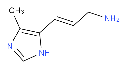 3-(4-methyl-1H-imidazol-5-yl)prop-2-en-1-amine