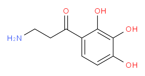 3-amino-1-(2,3,4-trihydroxyphenyl)propan-1-one
