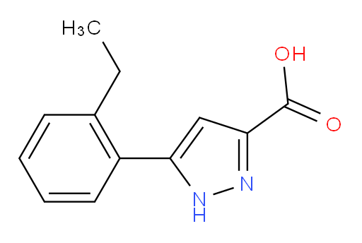 5-(2-ethylphenyl)-1H-pyrazole-3-carboxylic acid