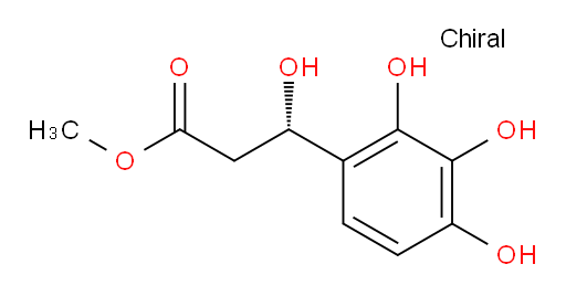 methyl (3S)-3-hydroxy-3-(2,3,4-trihydroxyphenyl)propanoate