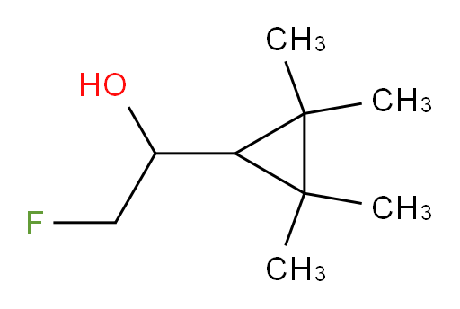 2-fluoro-1-(2,2,3,3-tetramethylcyclopropyl)ethan-1-ol