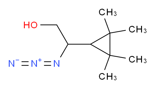 2-azido-2-(2,2,3,3-tetramethylcyclopropyl)ethan-1-ol