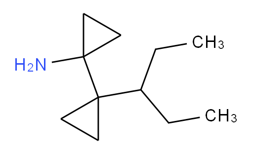 1-[1-(pentan-3-yl)cyclopropyl]cyclopropan-1-amine