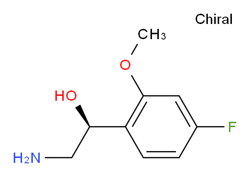(1S)-2-amino-1-(4-fluoro-2-methoxyphenyl)ethan-1-ol