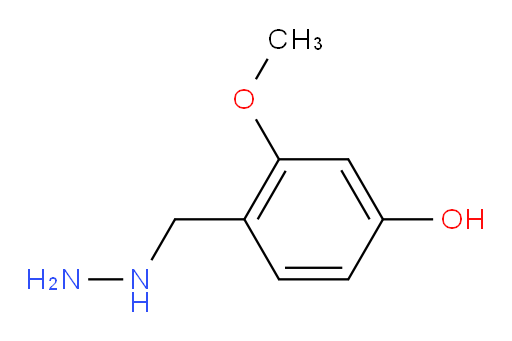 4-(hydrazinylmethyl)-3-methoxyphenol