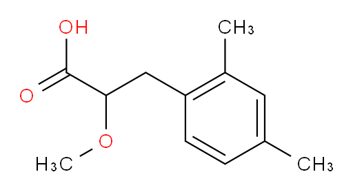 3-(2,4-dimethylphenyl)-2-methoxypropanoic acid