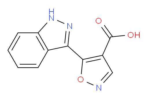5-(1H-indazol-3-yl)-1,2-oxazole-4-carboxylic acid