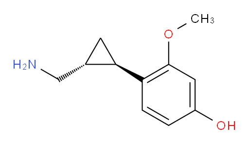 rac-4-[(1R,2R)-2-(aminomethyl)cyclopropyl]-3-methoxyphenol
