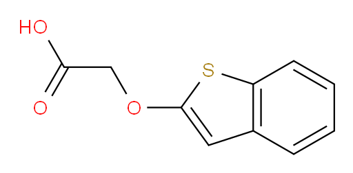 2-(1-benzothiophen-2-yloxy)acetic acid