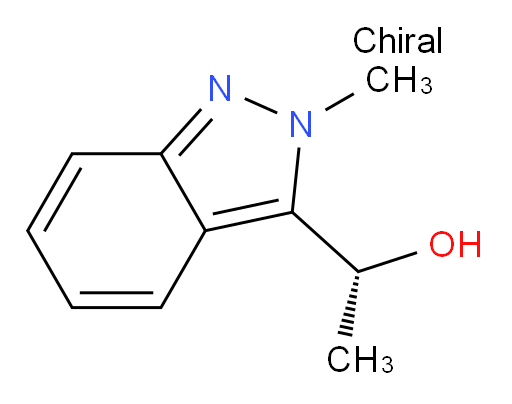 (1R)-1-(2-methyl-2H-indazol-3-yl)ethan-1-ol