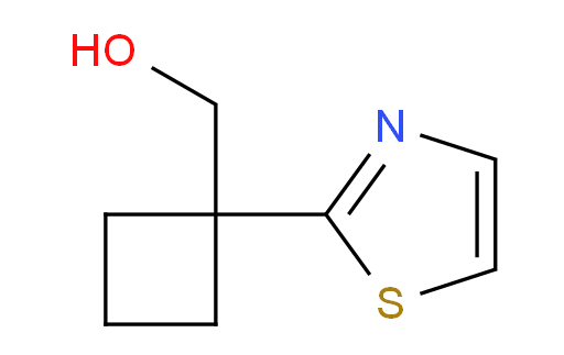 [1-(1,3-thiazol-2-yl)cyclobutyl]methanol