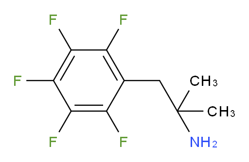 2-methyl-1-(pentafluorophenyl)propan-2-amine