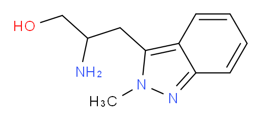 2-amino-3-(2-methyl-2H-indazol-3-yl)propan-1-ol